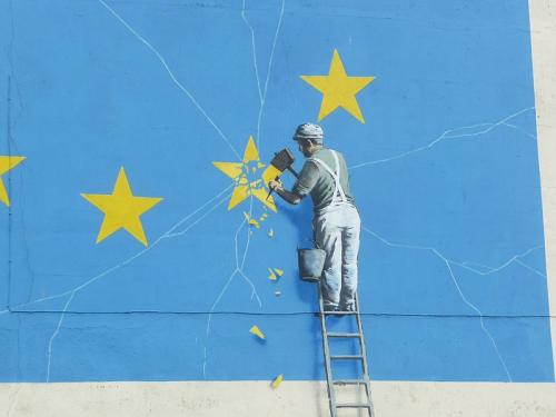 Banksy Brexit Mural Thumbnail