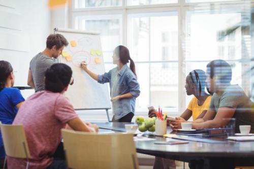 People in a Meeting Room